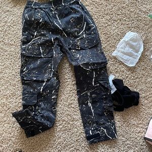 Cargo pants - camo print
